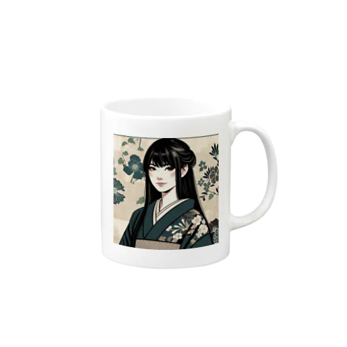 和風美人3 Mug