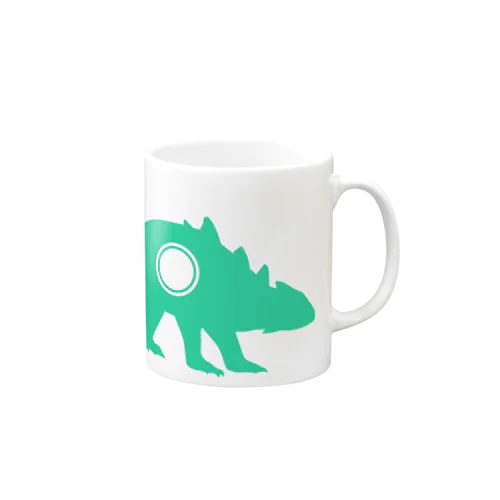 Dinosaurs monogram9 Mug