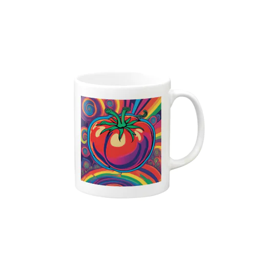 PSYCHEDELICトマト Mug