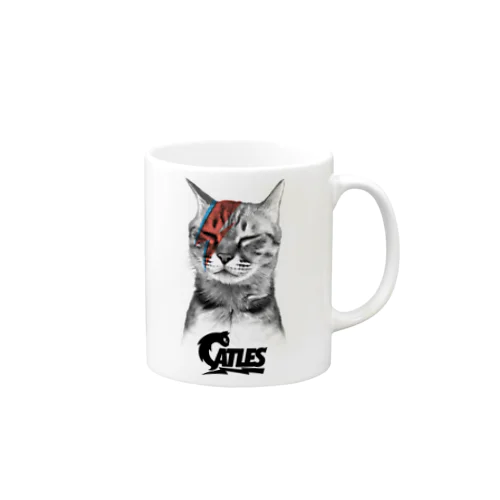 CATLES FUKUSUKE BOWIE Mug