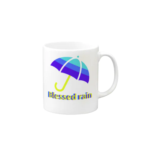 傘　Blessed rain 恵みの雨　 Mug