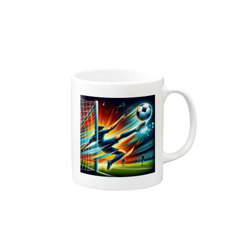 ブロックサッカー２ Mug