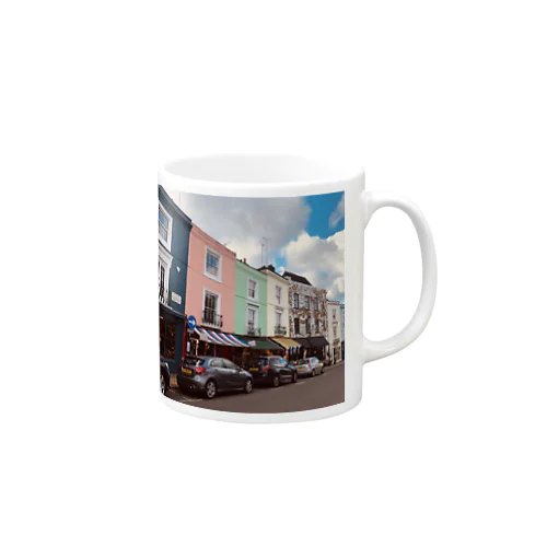 Notting Hillの街並み Mug