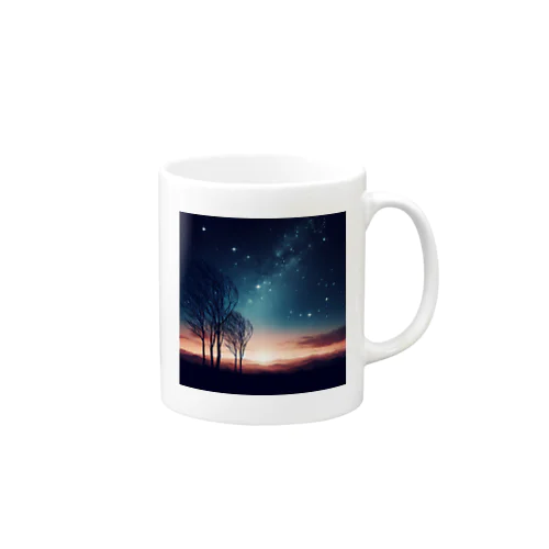 幻想的な夜空🌌 Mug