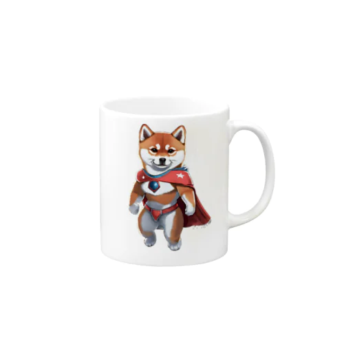 スーパーヒーロー　シバイヌン！ Mug