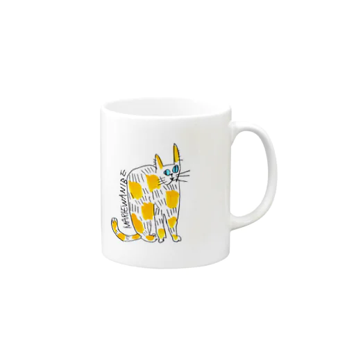 きいろ猫 Mug