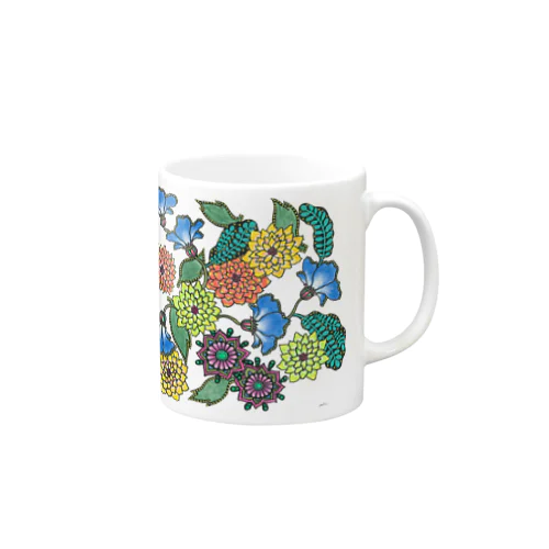 Hanae Vine Flower Mug