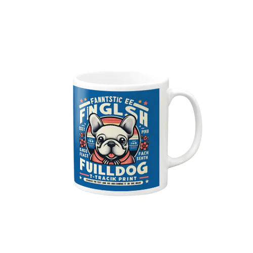 ENGLISH フレンチブルドッグ Mug