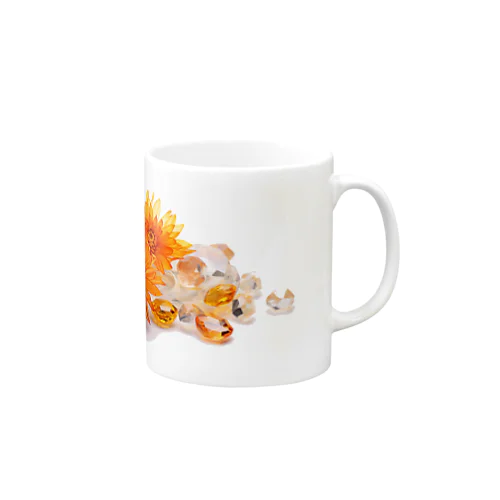 [11月]November-Topaz&Chrysanthemum Mug