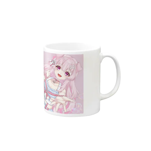 雪わんこマグ Mug