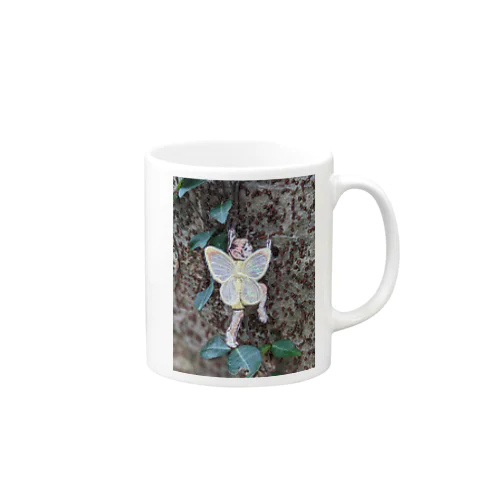 妖精の刺繍 Mug