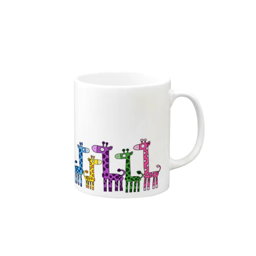 カラフルGIRAFFE Mug