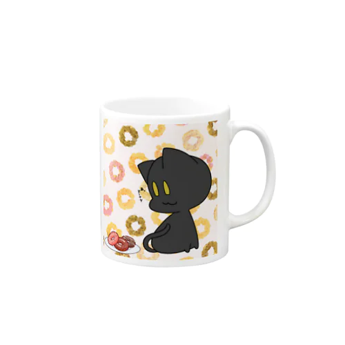 くろねこグッズ Mug