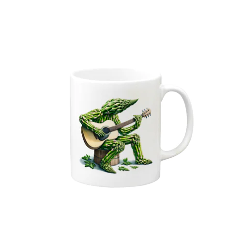 アスパラガスギタリスト Mug