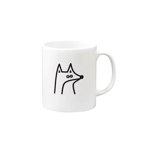 イザカヤキツネくん Mug