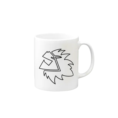 ライパーくん(白) Mug