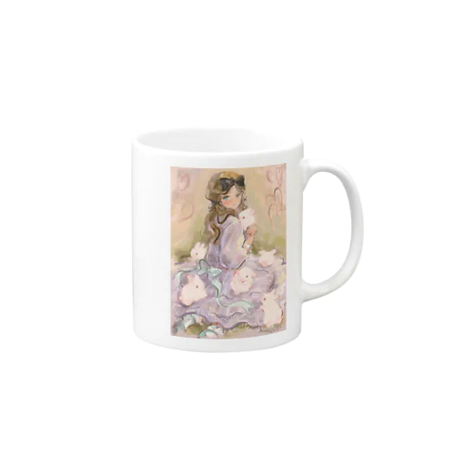 もふもふの国のアリス🐇 Mug