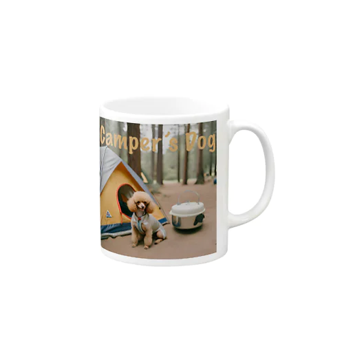 camper's dog  トイプードル Mug