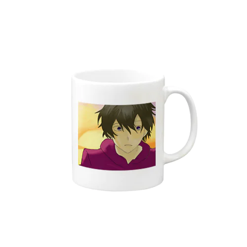 夕暮青年 Mug