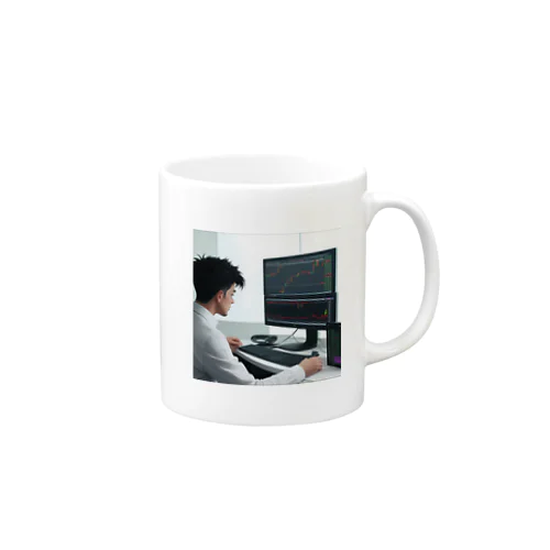 投資家男子 Mug