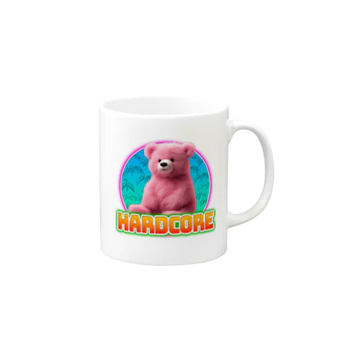 HARDCOREピンクのクマちゃん Mug