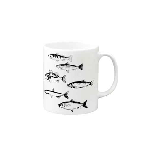 川魚さん Mug