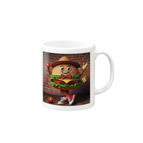 おしゃれハンバーガーのボブ Mug