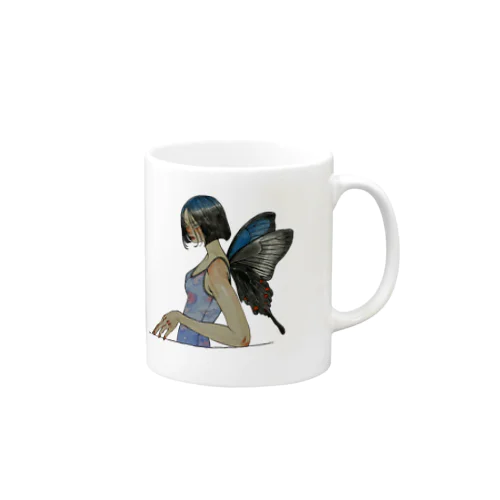 カラスアゲハ Mug