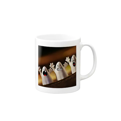 かわいいお化けのイラストグッズ Mug