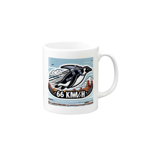 Flying_penguin10 Mug