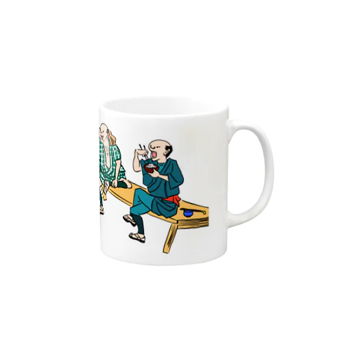 「浮世絵の中の人たち」シリーズ Mug