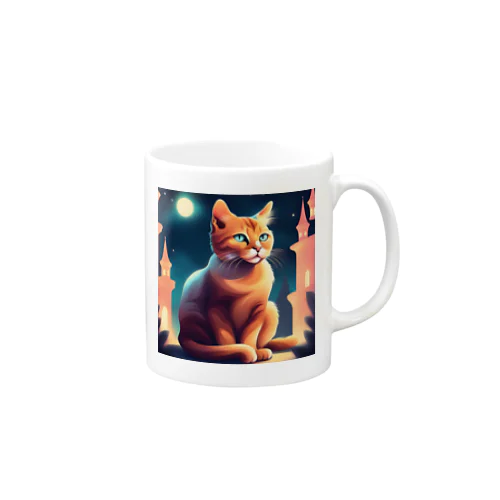 猫のイラストグッズ Mug