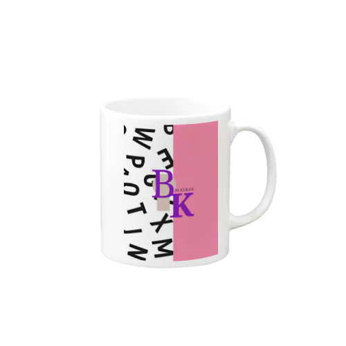 美空間Bi-Kukan LOGOシリーズ アルファベット Mug