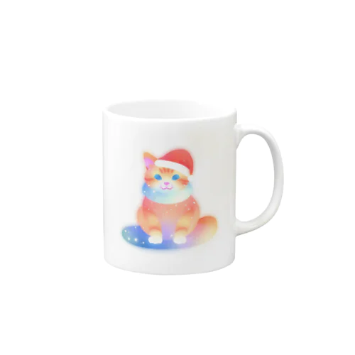 サンタネコちゃんのイラストグッズ Mug