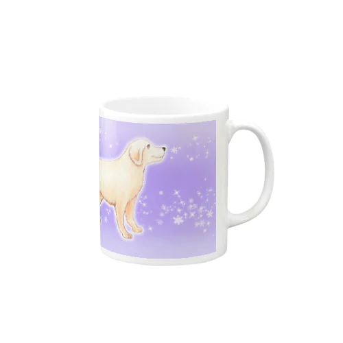 Snow Dog（ゴールデンレトリバー） Mug