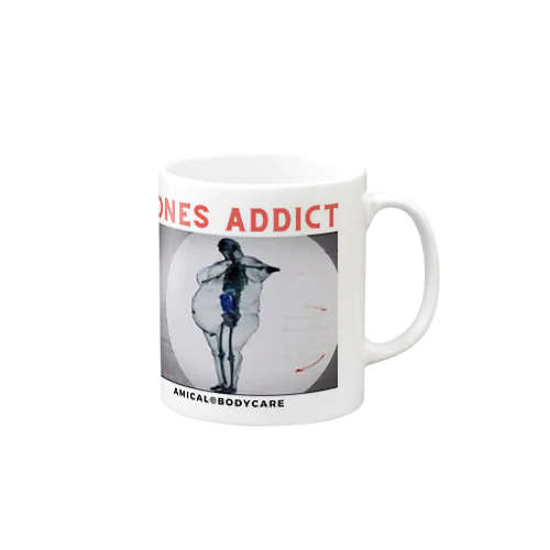 bones addict ちょっと大きめ Mug