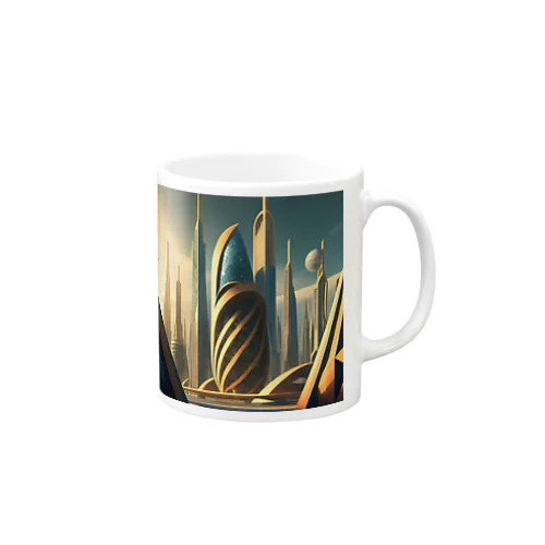 ジオメトリック都市 Mug