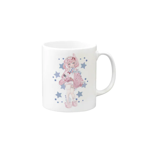 兎咲ふわ デビュー記念グッズ Mug