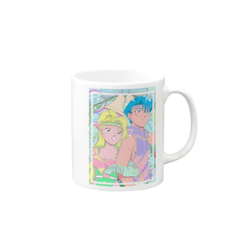 エアロビカップル♡ Mug