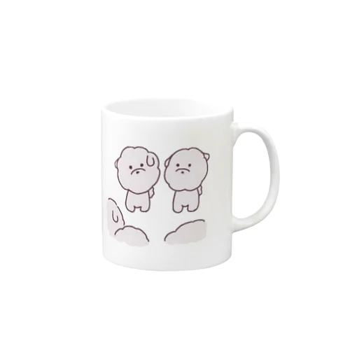 ふわもち犬の集い(井戸端会議) Mug