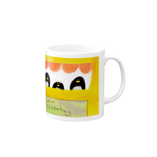 ペンギンのペンキ屋 Mug