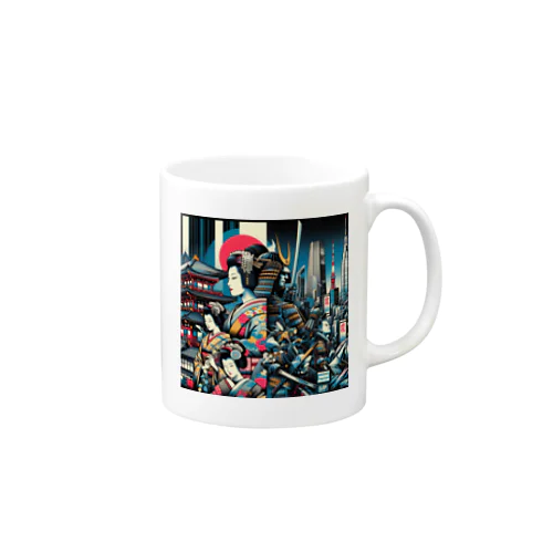 The Essence of Nippon: Tradition Meets Tomorrow Mug