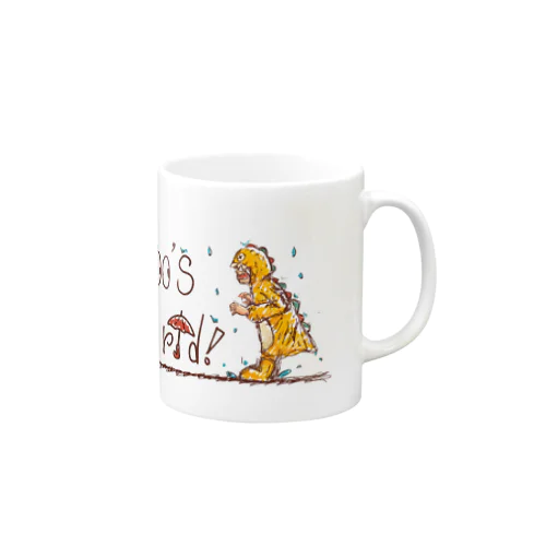 小さな怪獣くんの Mug