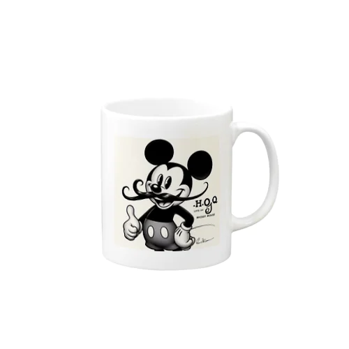 The first Mickey Mouse and Marcel Duchamp. Mug