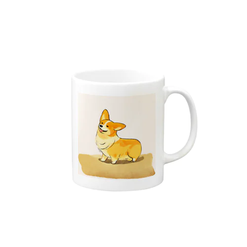 ゆるキャラコーギーさん Mug