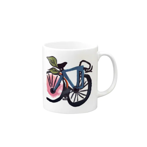 自転車イラスト マグカップ