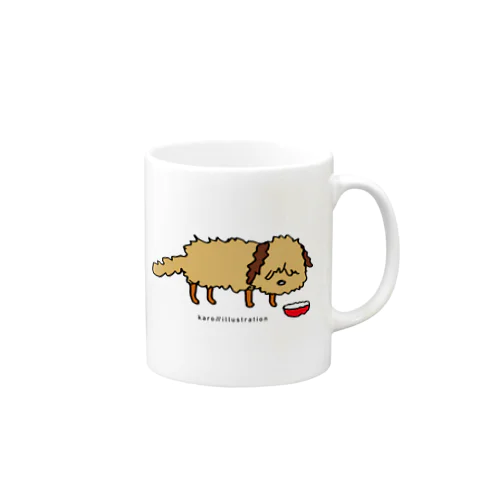 いろいろわんこシリーズ　モフモフわんこ Mug