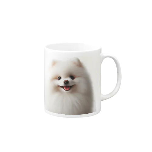 白ポメグッズ Mug