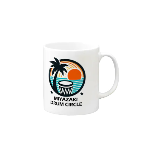 宮崎ドラムサークル新ロゴ Mug