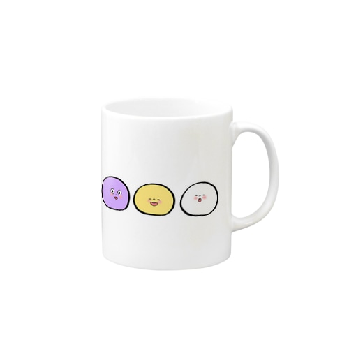 三色おまんじゅう Mug